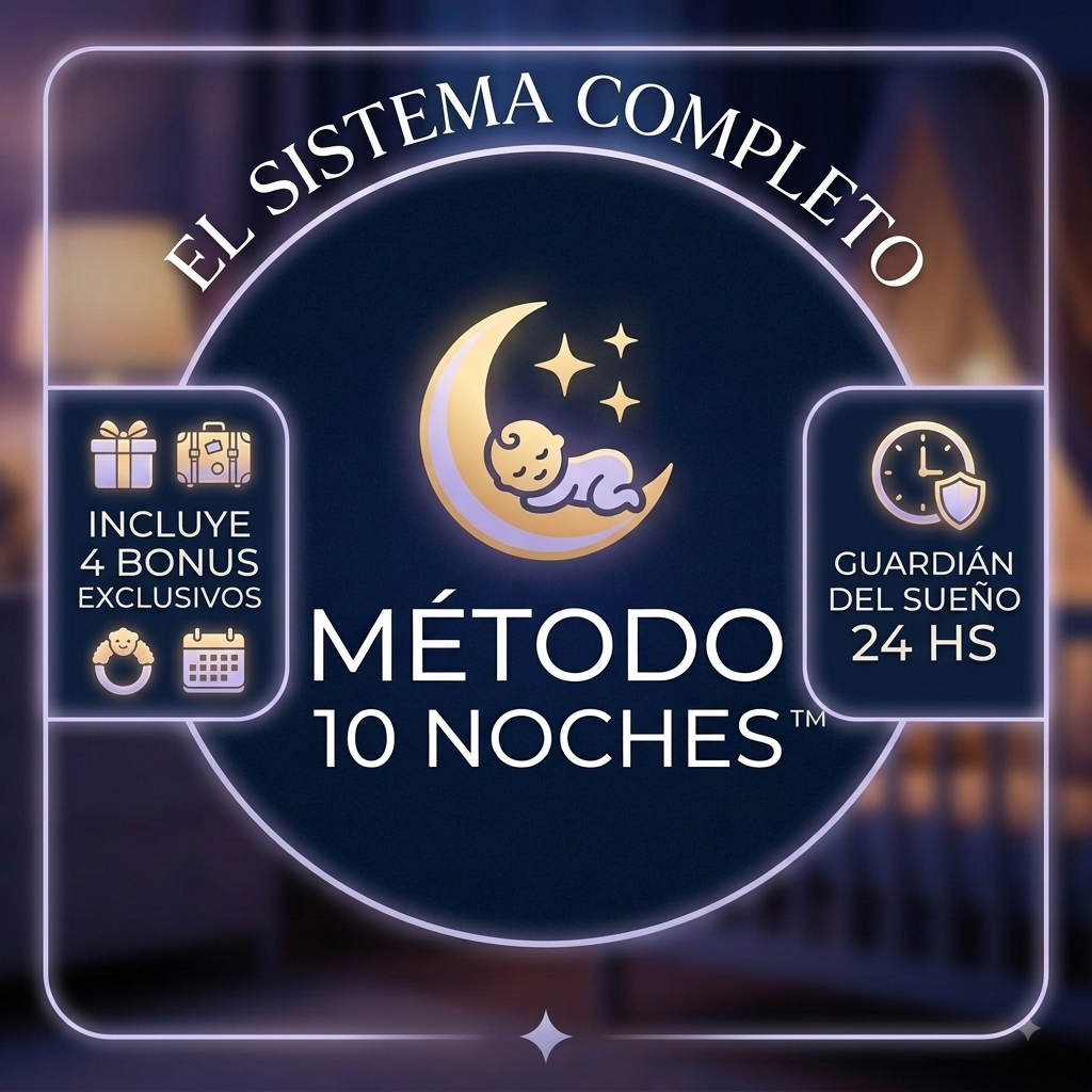 Método 10 Noches™: La Guía Definitiva para que tu Bebé Duerma de Corrido